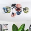 Chehalis Plafoniera, Lampada a sfera Blu, Verde, Chiaro, Ramato, 6-Luci