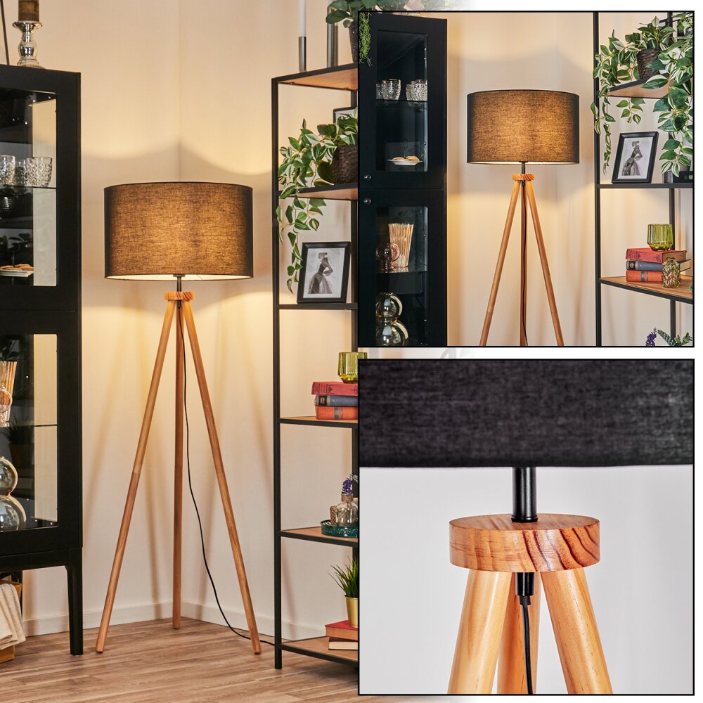 Flemming Lampada da terra Écru, Nero, 1-Luce main product photo