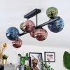 Chehalis Plafoniera, Lampada a sfera Blu, Verde, Ramato, 8-Luci