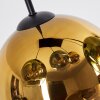 Koyoto Lampadario a sospensione, Lampada a sfera, Lampada a sospensione Blu, Oro, Verde, Chiaro, 6-Luci