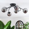 Chehalis Plafoniera, Lampada a sfera Grigio fumo, 6-Luci