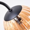 Chehalis Plafoniera, Lampada a sfera Ambrato, Grigio fumo, 6-Luci