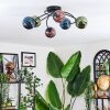 Chehalis Plafoniera, Lampada a sfera 56 cm Blu, Verde, Ramato, 6-Luci