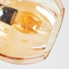 Koyoto Plafoniera, Lampada a sfera Ambrato, 7-Luci