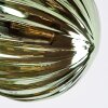Chehalis Plafoniera, Lampada a sfera Blu, Verde, Ramato, 6-Luci