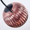 Chehalis Plafoniera, Lampada a sfera 56 cm Blu, Verde, Ramato, 6-Luci