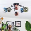 Chehalis Plafoniera, Lampada a sfera 56 cm Blu, Verde, Chiaro, Ramato, 6-Luci