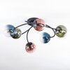 Chehalis Plafoniera, Lampada a sfera 56 cm Blu, Verde, Chiaro, Ramato, 6-Luci