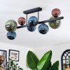 Chehalis Plafoniera, Lampada a sfera Blu, Verde, Ramato, 8-Luci