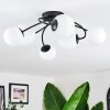 Chehalis Plafoniera, Lampada a sfera Bianco, 6-Luci