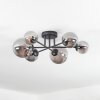 Chehalis Plafoniera, Lampada a sfera 20 cm Grigio fumo, 6-Luci