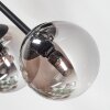 Chehalis Plafoniera, Lampada a sfera 18 cm Grigio fumo, 6-Luci