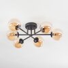 Chehalis Plafoniera, Lampada a sfera 18 cm Ambrato, 6-Luci