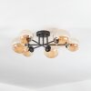 Chehalis Plafoniera, Lampada a sfera 20 cm Ambrato, 6-Luci