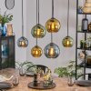 Koyoto Lampadario a sospensione, Lampada a sfera, Lampada a sospensione Blu, Oro, Verde, 6-Luci