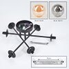 Chehalis Plafoniera, Lampada a sfera Ambrato, Grigio fumo, 6-Luci