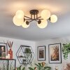 Chehalis Plafoniera, Lampada a sfera Bianco, 6-Luci