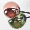 Chehalis Plafoniera, Lampada a sfera Blu, Verde, Ramato, 6-Luci