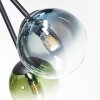 Chehalis Plafoniera, Lampada a sfera Blu, Verde, Chiaro, Ramato, 6-Luci