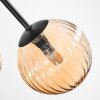 Chehalis Plafoniera, Lampada a sfera Ambrato, 5-Luci