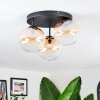 Chehalis Plafoniera, Lampada a sfera 34 cm Ambrato, Chiaro, 3-Luci