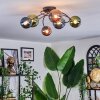 Chehalis Plafoniera, Lampada a sfera Blu, Verde, Ramato, 6-Luci