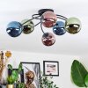 Chehalis Plafoniera, Lampada a sfera Blu, Verde, Ramato, 6-Luci