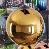 Koyoto Lampadario a sospensione, Lampada a sfera, Lampada a sospensione Blu, Oro, Ramato, 6-Luci