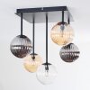Chehalis Plafoniera, Lampada a sfera Ambrato, Chiaro, Grigio fumo, 5-Luci Chehalis Plafoniera, Lampada a sfera Ambrato, Chiaro, Grigio fumo, 5-Luci