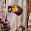 Alsen Applique, Faretto da parete Nero, 1-Luce