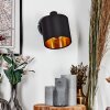 Alsen Applique, Faretto da parete Nero, 1-Luce