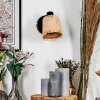 Lindberg Applique, Faretto da parete Nero, 1-Luce