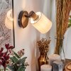 Fallhagen Applique, Faretto da parete Nero, 1-Luce