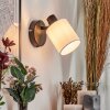 Fallhagen Applique, Faretto da parete Nero, 1-Luce