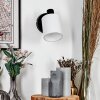 Fallhagen Applique, Faretto da parete Nero, 1-Luce