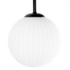 Chehalis Plafoniera, Lampada a sfera Bianco, 3-Luci