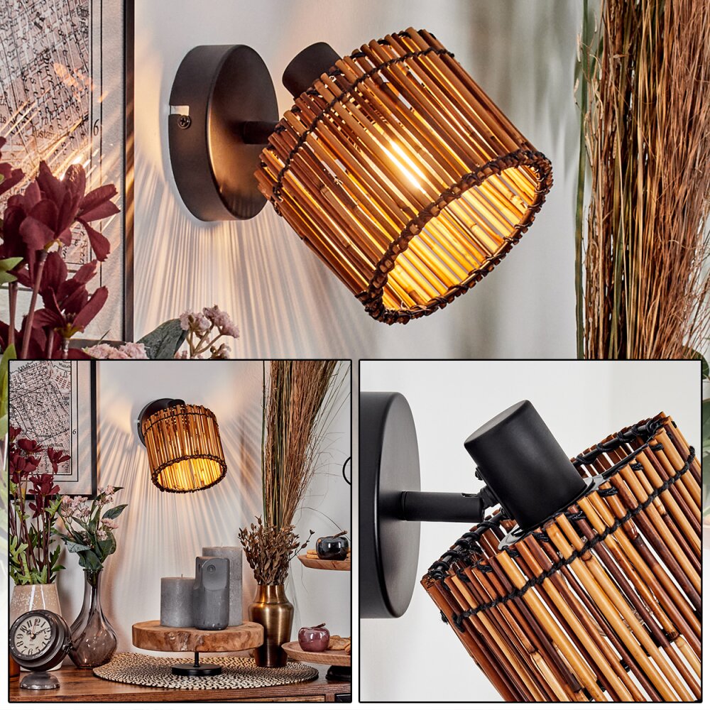 Cando Applique, Faretto da parete Nero, 1-Luce main product photo