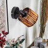 Cando Applique, Faretto da parete Nero, 1-Luce