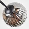 Chehalis Plafoniera, Lampada a sfera 62 cm Ambrato, Chiaro, Grigio fumo, 6-Luci