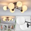 Chehalis Plafoniera, Lampada a sfera 55 cm Bianco, 6-Luci
