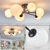 Chehalis Plafoniera, Lampada a sfera 62 cm Bianco, 6-Luci