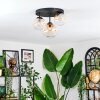 Chehalis Plafoniera, Lampada a sfera 30 cm Ambrato, Chiaro, 3-Luci