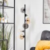 Koyoto Lampada a sfera, Lampada da terra 32 cm Ambrato, Chiaro, Grigio fumo, 6-Luci
