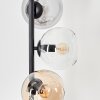 Koyoto Lampada a sfera, Lampada da terra 32 cm Ambrato, Chiaro, Grigio fumo, 6-Luci