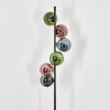 Gastor Lampada a sfera, Lampada da terra 34 cm Blu, Verde, Ramato, 6-Luci