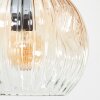 Ripoll Plafoniera, Lampada a sfera Ambrato, Chiaro, Grigio fumo, 10-Luci