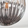 Chehalis Plafoniera, Lampada a sfera 30 cm Ambrato, Chiaro, Grigio fumo, 3-Luci