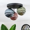 Chehalis Plafoniera, Lampada a sfera 33.5 cm Blu, Verde, Ramato, 3-Luci