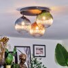 Chehalis Plafoniera, Lampada a sfera 33.5 cm Blu, Verde, Chiaro, Ramato, 3-Luci