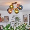 Gastor Plafoniera, Lampada a sfera Blu, Verde, Ramato, 6-Luci